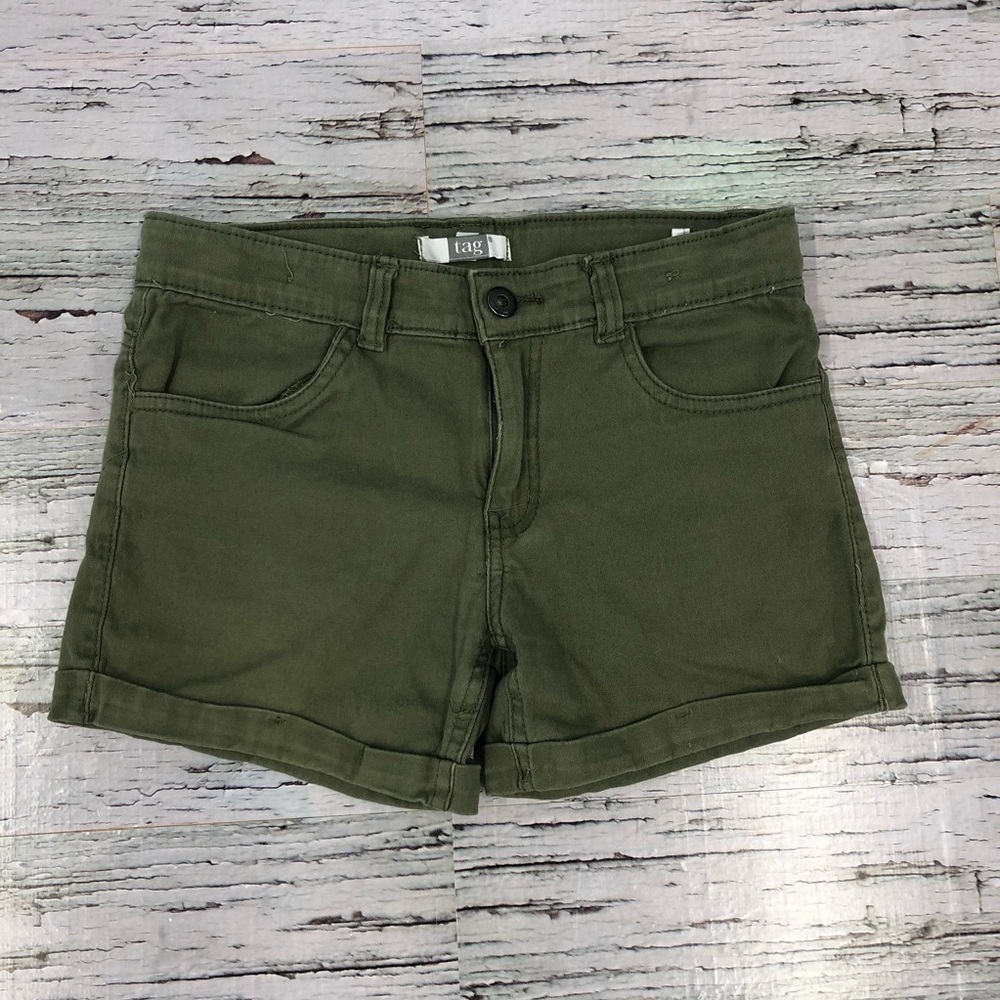 Tag Kaki Girls Shorts Size 14